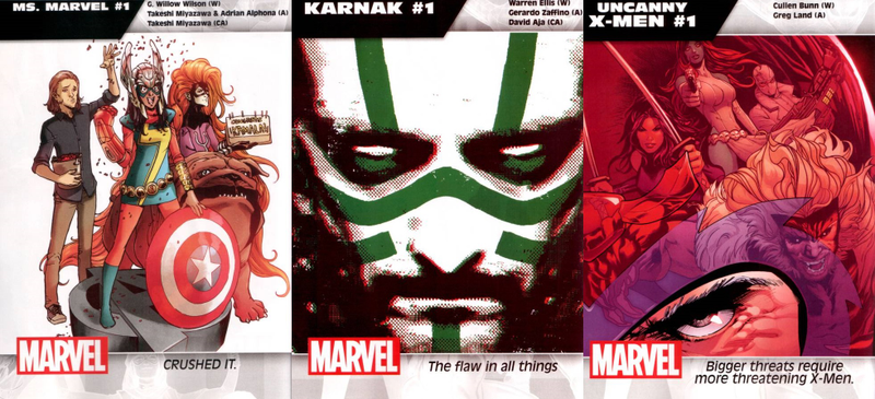Illustration for article titled Estos son todos los cómics que formarán parte del nuevo universo Marvel